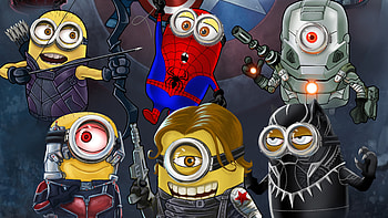 Minion Avengers, Popular, Backgrounds HD wallpaper