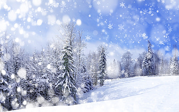 Landscape, Winter HD wallpaper