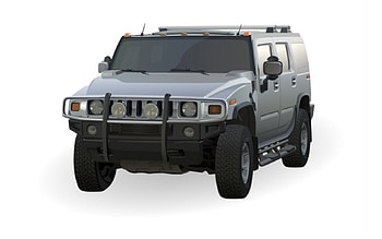 White Hummer Concept, hummer, car, 4x4, h2, white hummer, h3 HD wallpaper