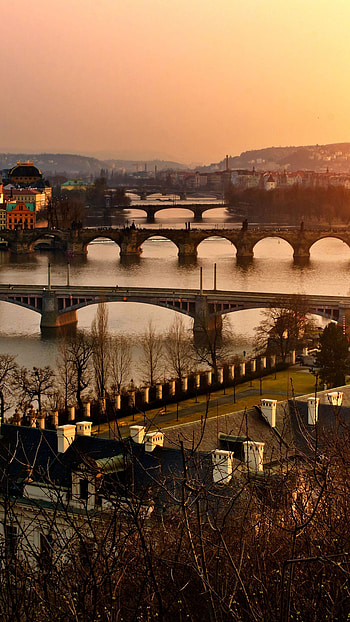 Prague travels, Cultural heritage, Architectural beauty, Tourist attraction HD phone wallpaper