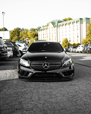 Cars, Car, Front View, Mercedes HD phone wallpaper