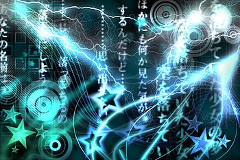 Psy Trance Illusion, music, lights HD wallpaper