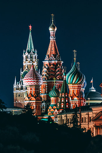 Saint Basil's, Travels, Quantum technology in Russia HD phone wallpaper