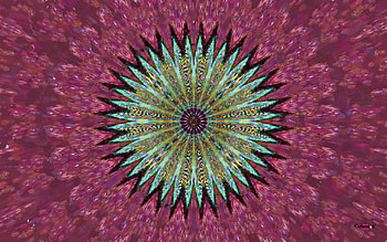Abstract flower, by cehenot, black, art, pink, painting, abstract, pictura, flower, green, texture, luminos HD wallpaper
