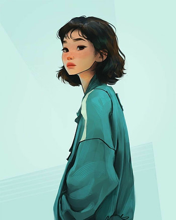 Squid Game 5, love, 067, korea, squid game, Cute, anime, hoyeon jung, kang sae-byeok HD phone wallpaper