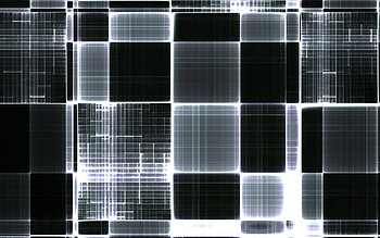 Galyuzina, white, black, abstract, 3d HD wallpaper