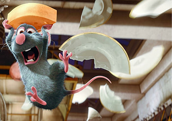 Dia Werbung, Kino Wildenmann, Ratatouille, Animation HD wallpaper