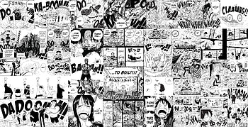 I Made Collage Of My Favorite Most Iconic Manga Panels For My Computer's Background : OnePiece, One Piece Collage HD wallpaper