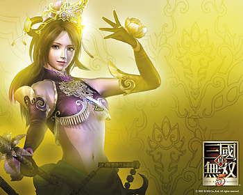 Zhen Ji DW6, dynasty warriors, dw6, video game, zhen ji HD wallpaper