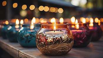 Candle Glow, graphy, candle HD wallpaper