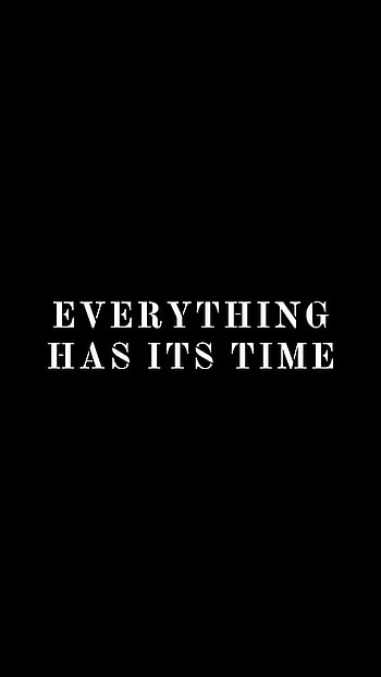 Words, Phrase, Inscription, Motivation, Time, It's Time HD phone wallpaper