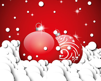Christmas Balls, holidays, stars, beauty, xmas, red ball, snowflakes, holiday, snow, magic christmas, white, merry christmas, balls, beautiful, red balls, pretty, christmas, ball, red, lovely HD wallpaper