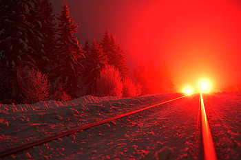 Train Lights Bright , train, railroad, graphy HD wallpaper