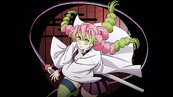 Demon Slayer: Kimetsu no Yaiba, Mitsuri Kanroji HD wallpaper