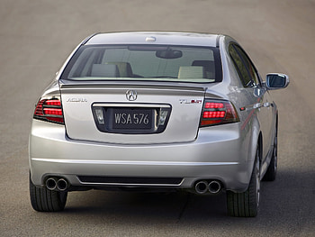 Auto, Acura, Cars, Asphalt, Back View, Rear View, Style, Akura, Tl, 2007, Grey Metallic, Metallic Gray HD wallpaper