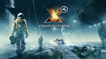 X4: Foundations - Astronauts Boarding a Spacecraft, space, starship, astronaut, video game, X4: Foundations HD wallpaper