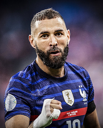 Karim Benzema, sports_jersey, beard, Francia, football, France, football HD phone wallpaper