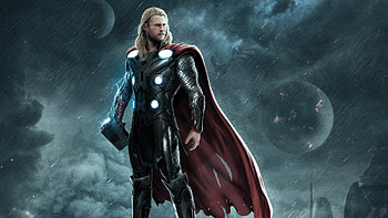 Art Thor The Dark World, thor, superheroes, artwork, digital-art, behance HD wallpaper