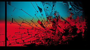 Dynamic Broken Screen , broken screen, Abstract, shattered glass, explosion HD wallpaper