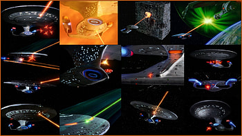 Galaxy Class Starship Firepower, Star Trek TNG, phasers, Star Trek, n torpedoes, Galaxy Class Starship, spaceship HD wallpaper