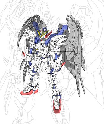 ... gundam wing zero custom MG by gilbert86II HD phone wallpaper
