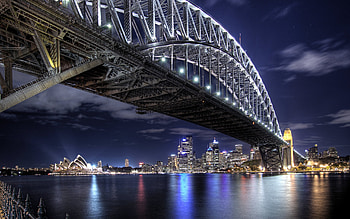 Harbor Bridge, , Fonwall HD wallpaper