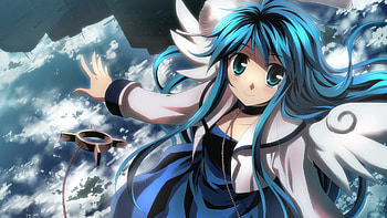Girl Flight Smile Tenderness Sky Anime One Piece Full BUB993 In Many Resolutions HD wallpaper