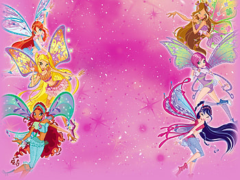 Winx Club, glow, nice, wing, female, sexy, sweet, hot, girl, fairy, pretty, aisha, lovely, winxclub, cartoon, musa, cute, layla, dress, long hair, beauty, team, winx, abstract, group, sparks, wings, beautiful, bloom, tecna, gown, stella, flora HD wallpaper