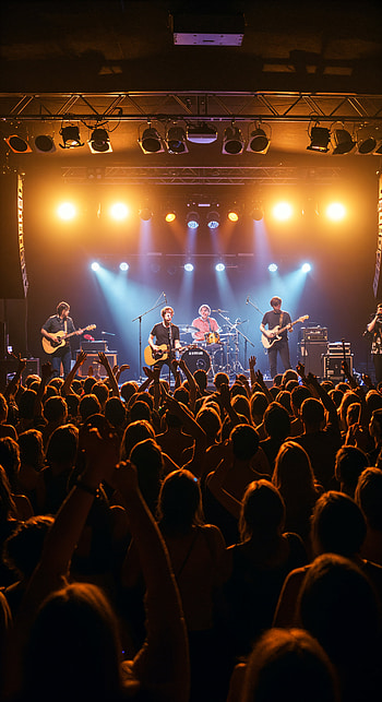 Live Concert Vibes: Dynamic for Music Lovers, crowd HD phone wallpaper