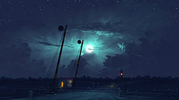 Rail Gate , artist, artwork, digital-art, deviantart HD wallpaper