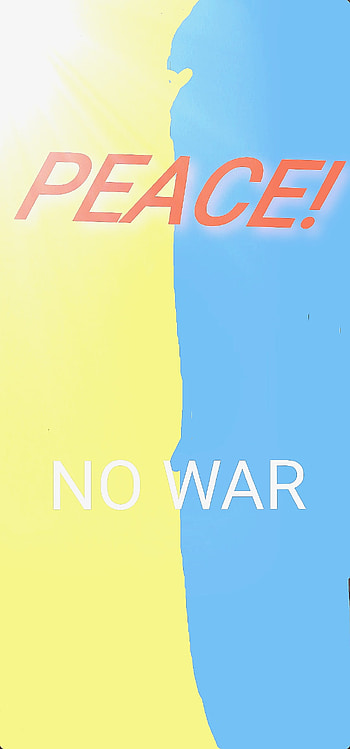 PEACE FOR THE UKRAINE, We_want_peace, War HD phone wallpaper
