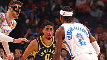 Oklahoma City Thunder vs. Indiana Pacers Game 7 of the NBA Finals, basketball, NBA, NBA Finals, Indiana Pacers, Tyrese Haliburton HD wallpaper