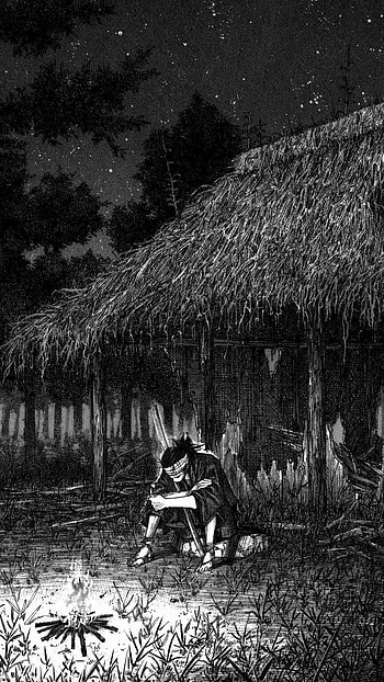 Vagabond, alone, art, Anime, Miyamoto-Musashi, Musashi, manga, Inoue-takehiko, Takezo, lonely HD phone wallpaper
