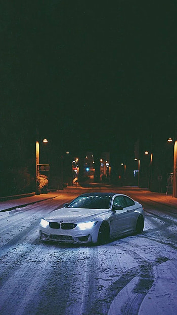 A Winter Night Bmw M4. Sports car , Bmw , Bmw m4 HD phone wallpaper