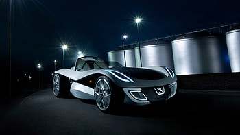 2007 Peugeot Flux Concept, Open Top, car HD wallpaper