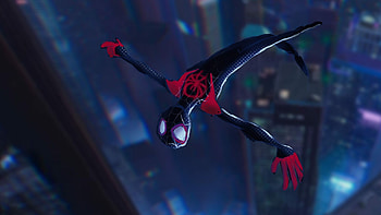 Spider-Man: Into the Spider-Verse, Animated superhero adventure, Into the Spider-Verse , Air HD wallpaper