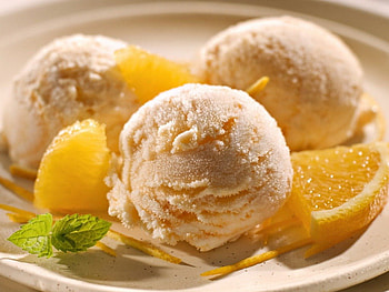 Fruit & Ice-cream, fruit, cream, salad, ice HD wallpaper