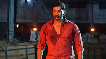 Dimple Hayathi Vishal Raveena Ravi Baburaj Ramana Veerame Vaagai Soodum HD wallpaper