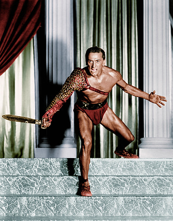Kirk Douglas, Stream Spartacus, New York Times HD phone wallpaper