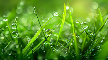 Dew Drop Serenity - Nature, dew drop HD wallpaper