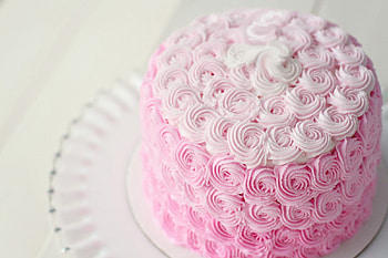 Girly anniversary, girly, white, entertainment, innocent, pale, delicious, special, cake, pink, fashion, love, cream, forever HD wallpaper