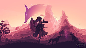 Yae miko HD wallpaper