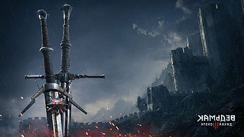The Witcher 3 Sword, the-witcher-3, games, ps4-games, xbox-games, pc-games, sword HD wallpaper