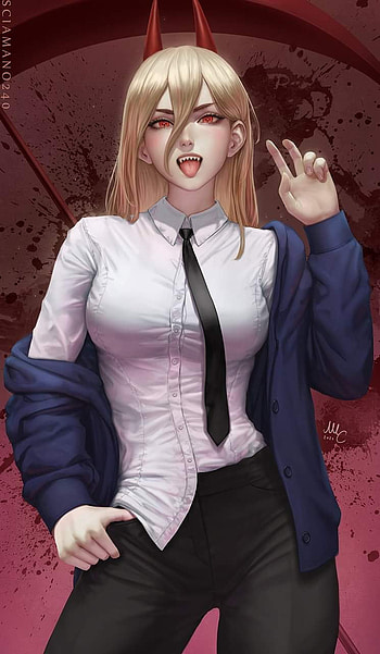 Chainsaw Man, anime_, girl_japan HD phone wallpaper