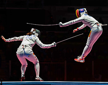 Fencing, Olympic Games HD wallpaper