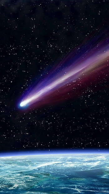 Comet, Celestial artistas trabalhos manuais, James HD phone wallpaper