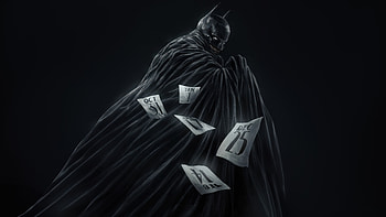Batman On The Edge, batman, superheroes, artwork, digital-art HD wallpaper