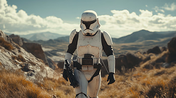 Star Wars Scout Trooper – Epic Movie Scene Background, movie, Star Wars, scout trooper HD wallpaper