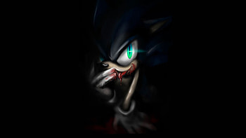 Dark Sonic HD wallpaper
