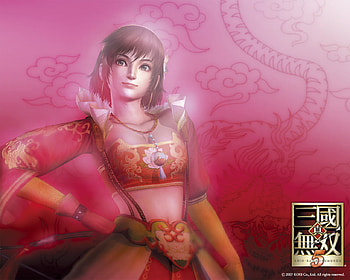Sun Shang Xiang DW6, dynasty warriors, sun shang xiang, dw6, video game HD wallpaper